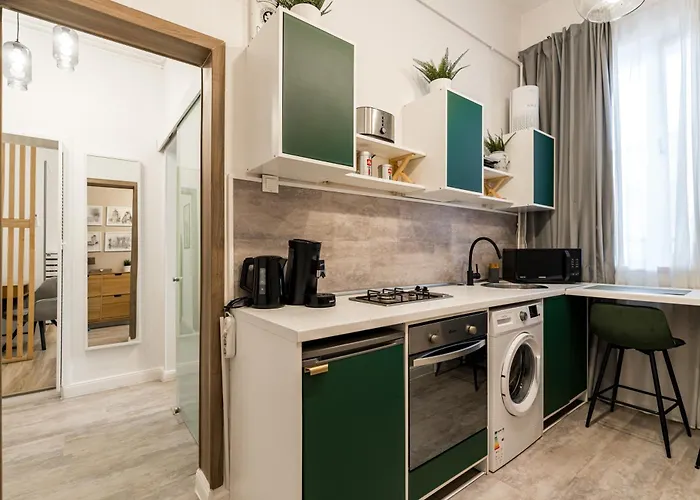 Apartament New High Ceilings - Cozy - Athenee Palace -invoce At Request