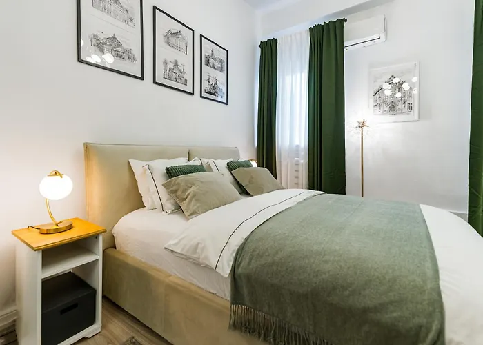 Apartament New High Ceilings - Cozy - Athenee Palace -invoce At Request